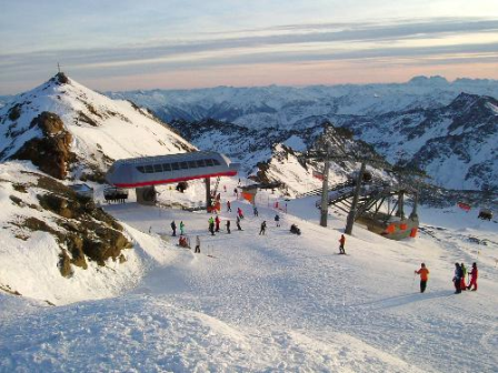 Austrija Skijanje Molltaler Gletscher hoteli